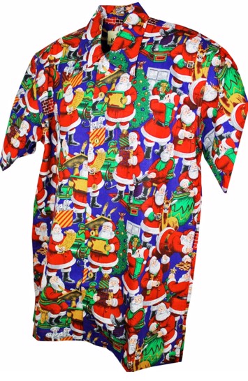 60´S HAWAII Santa\'s Gifts SS - Hawaiian Shirt