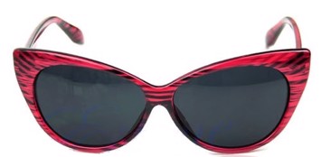 Vintage cateye solbriller i rød til fra Lili-Marleen