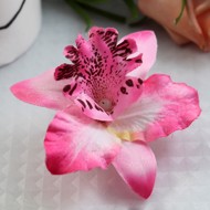 Lyserød orkide hårclips