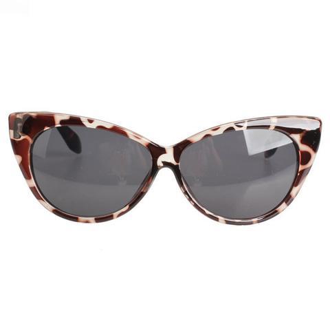 Cateye solbriller leopart