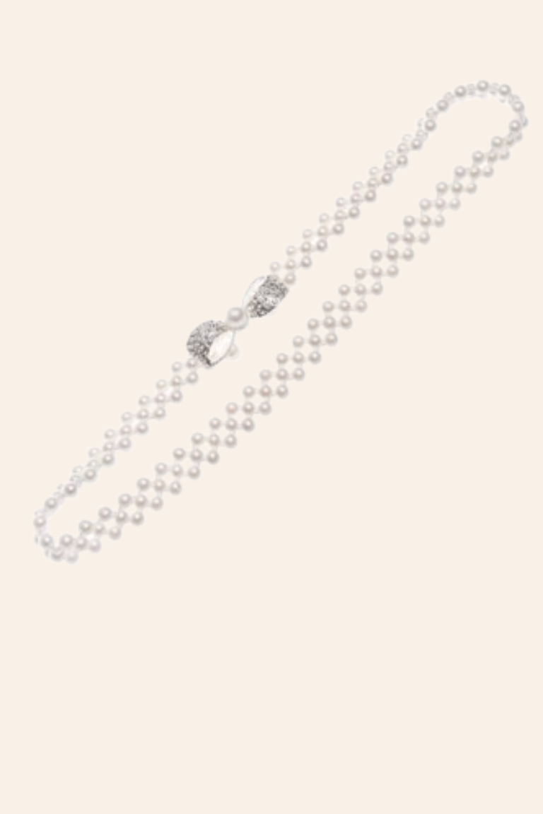 Perle- og metalbælter 