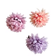 Hårklips små markblomster, lyserød, lilla, rosa