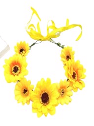Blomsterkrans med solsikker 🌻