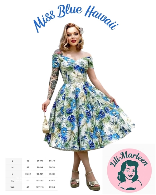 swingkjole: Miss Blue Hawaii