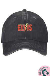 King of Cool – Sort Elvis-kasket med retro attitude