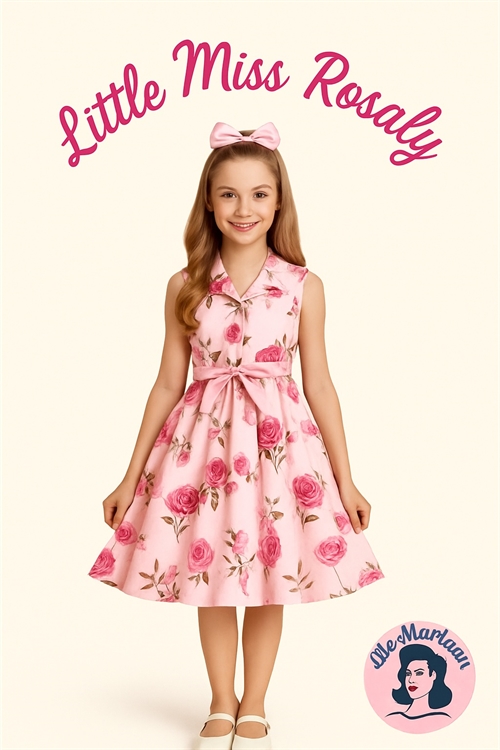 Børne swing kjole, Mini Miss Rosaly