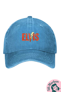 King of Cool – Blå Elvis-kasket med retro attitude