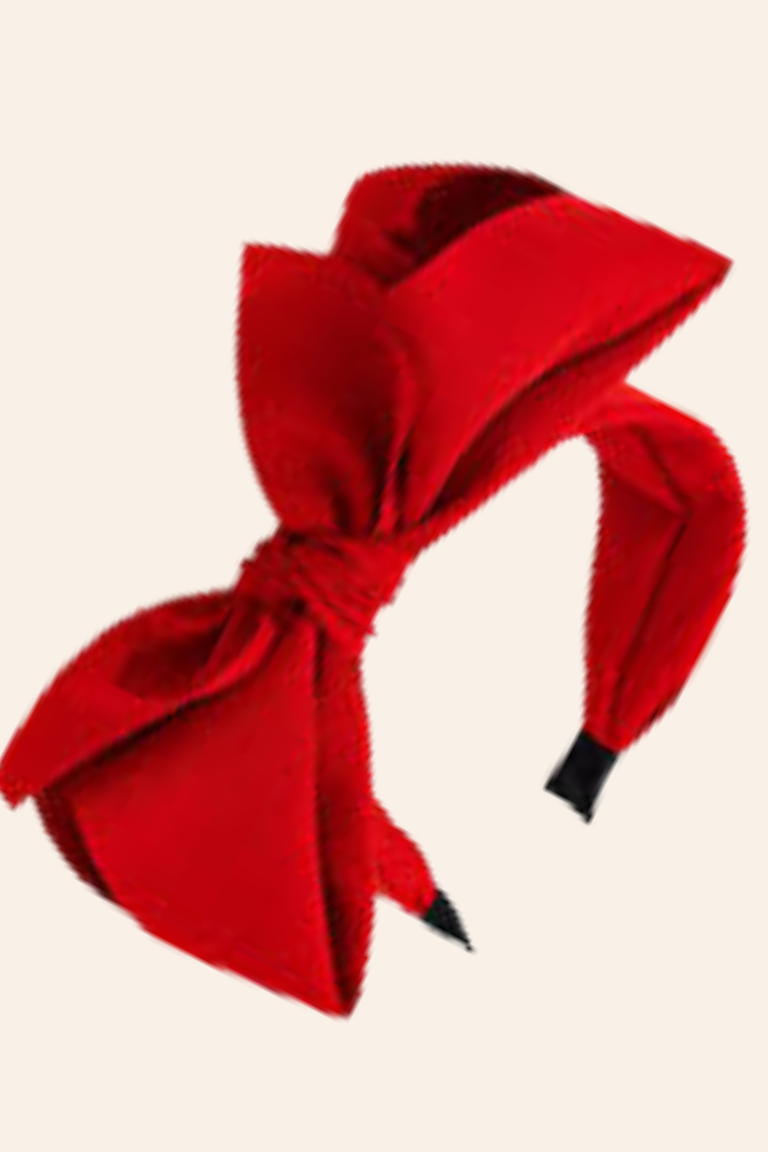 Brede hårbøjler med sløjfe  