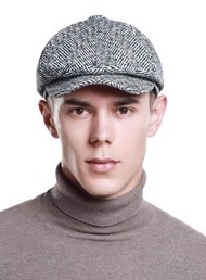 Peaky Blinders Newsboy Cap - Grey