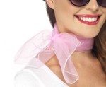 Chiffon tørklæde, baby lyserød