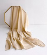 Chiffon Sjal, sand