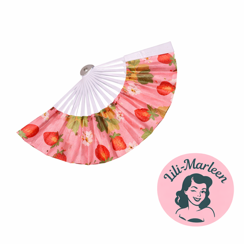 Miss Strawberry Breeze Fan