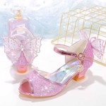 Børnefest sandal, Farfalla, lyserød