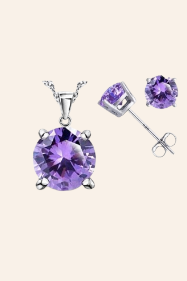 Smykkesæt 925 sterling sølv