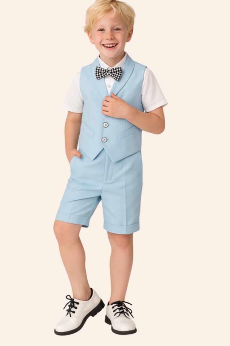 Jakkesæt til drenge 4 dele 