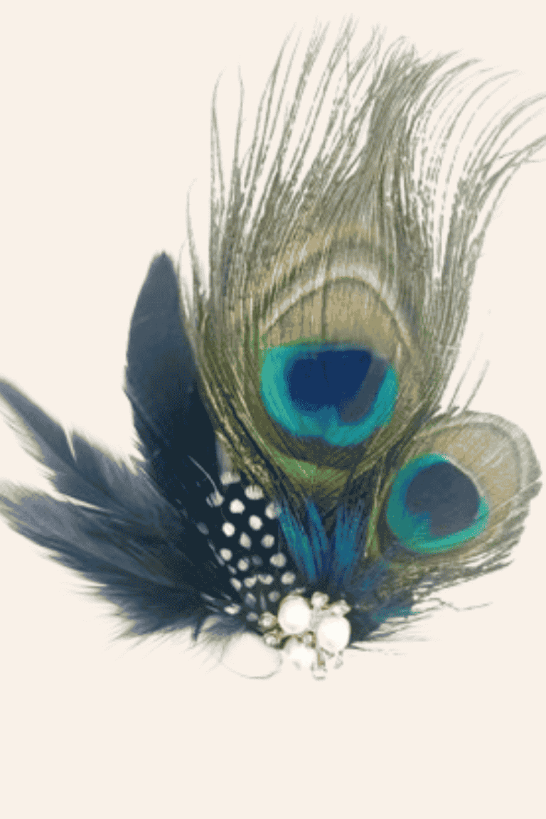 Hårspænder & fjer til håret 