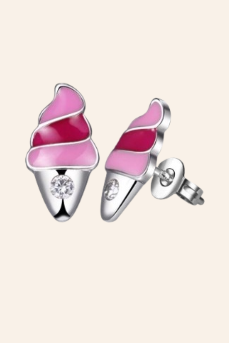 Øreringe og øreringe i 925 sterling sølv 