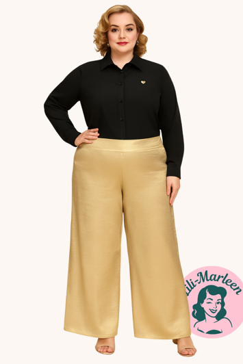 Guld bukser - Miss Golden Monroe