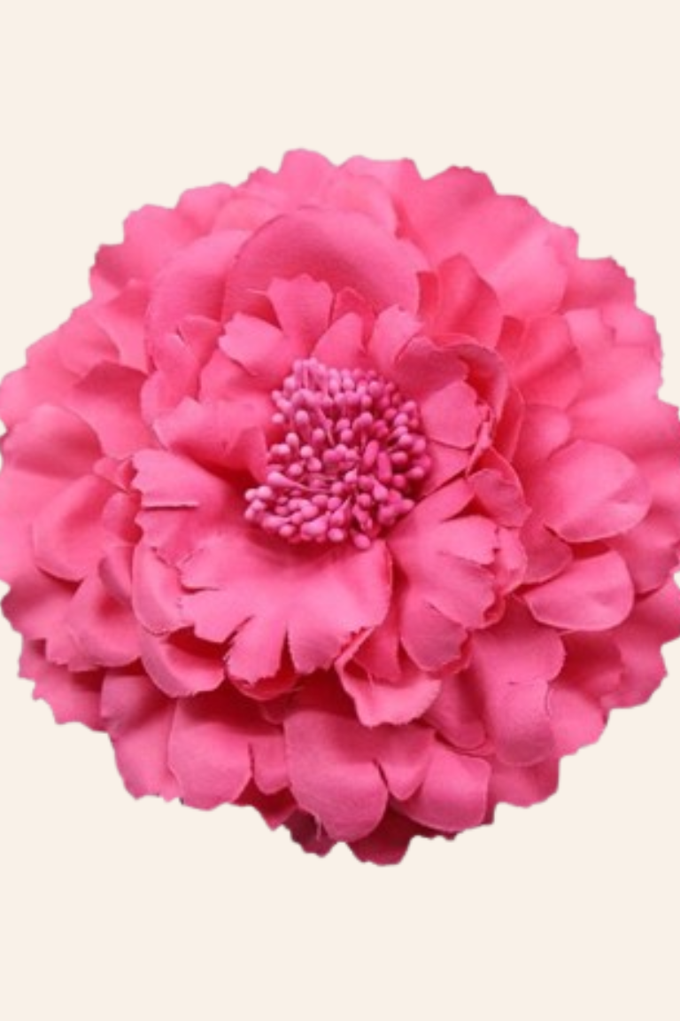 Hårblomst - stofblomster på hårclips