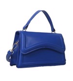 Taske: Miss Helena, kongeblå klassisk taske 👜