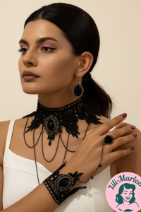 Halskæde - the "spooky" græskar