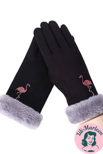 Handsker - Juliane, sort