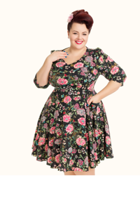 Miss Daisy – Floral Swing Dress