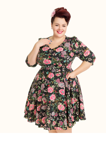 Miss Daisy – Floral Swing Dress