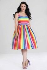 50´er kjole - Over the rainbow kjolen
