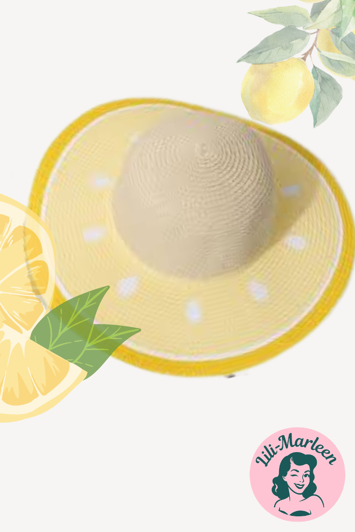Miss Lemony – Solhat med citronflirt og solskinsgaranti