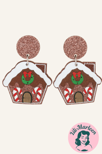 Hængeøreringe; peperkagehuset