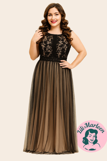 Lang gallakjole - Adonica, mokka