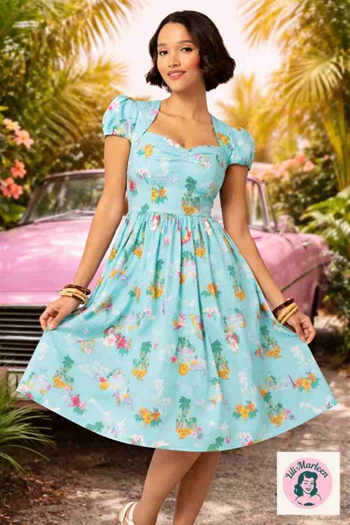 50'er Swingkjole - Miss Tropical Darling