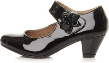 Manhatten Lak Sort – Elegante, feminine og komfortable laksko
