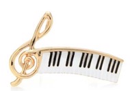 Broche - en tone i livet, guld