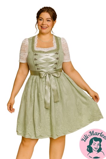 Oktoberkjole - Colbye, grøn