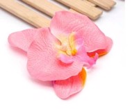 Stor Orkide hårclips, lyserød