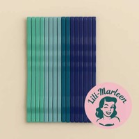 Bobby Pins -  Blå nuancer 