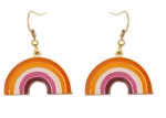 Øreringe - hængeøreringe regnbuer, sunset