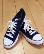 Sneakers - fede Sneakers i sort/blå