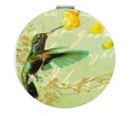Taskespejl; Kolibri vintage - sødt lille makeup spejl til tasken 