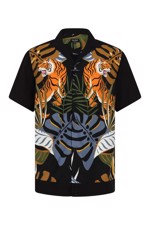 Kortærmet herreskjorte: Tiger shirt 