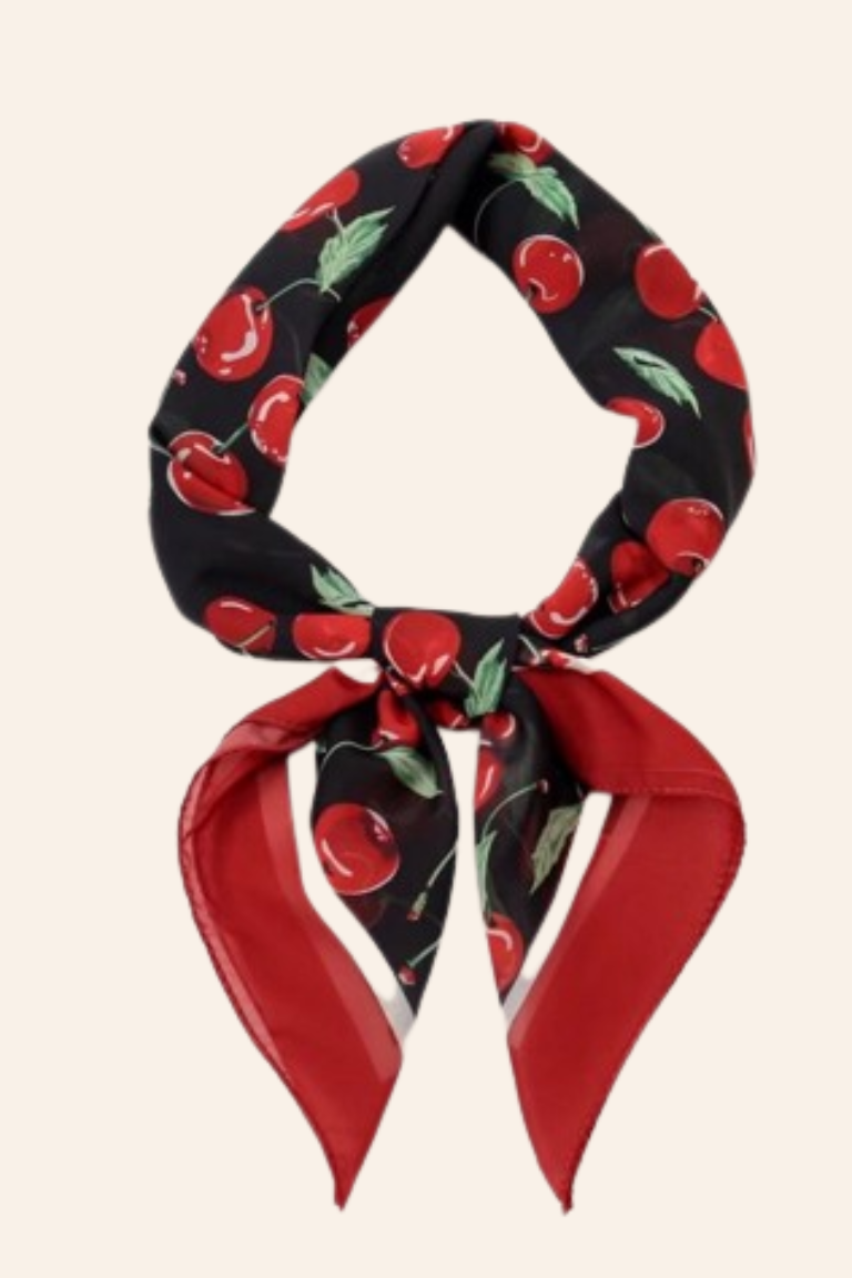 Satin tørklæder i mange farver/mønstre 