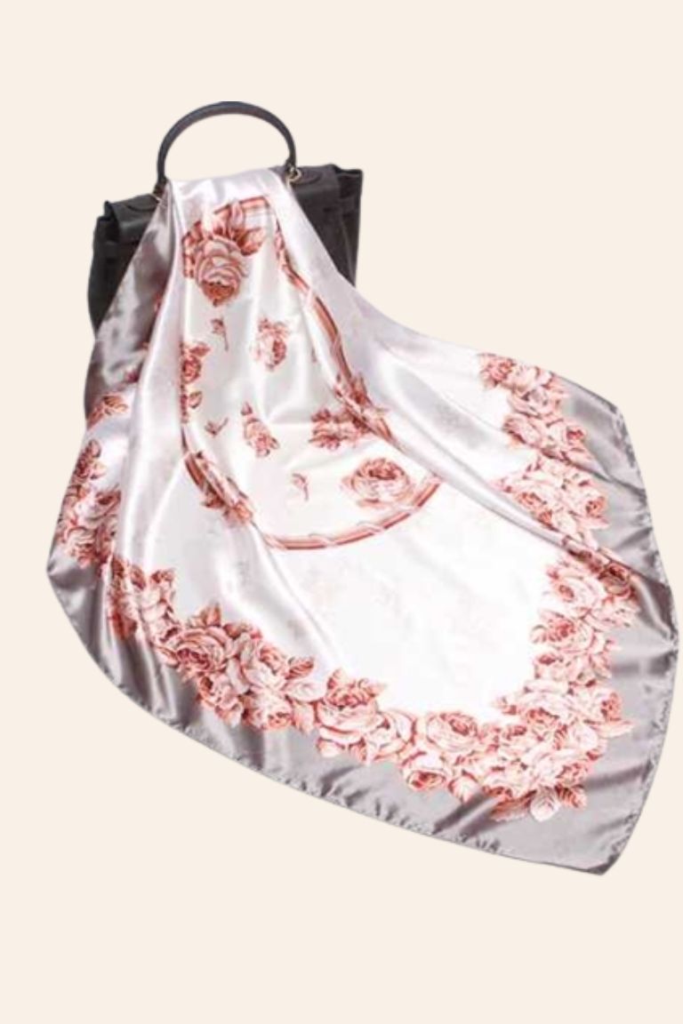 Satin tørklæder - ekstra store