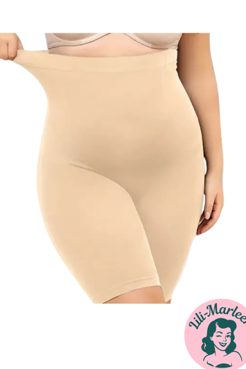 Shapewear Shorts – Høj Talje & Komfortabel Pasform (Nude)